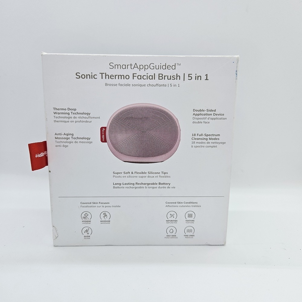 Hello Kitty x GESKE Skincare Bundle -‎ Thermo Facial Brush & Hydration Refresher - Picture 4 of 16